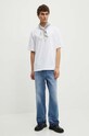Хлопковая футболка American Vintage MFIZ02AE24 белый AW24