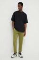 American Vintage tricou din bumbac MFIZ02AE24 negru AW24