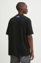 Abbigliamento Sixth June t-shirt in cotone 25027 nero