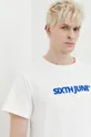 білий Бавовняна футболка Sixth June