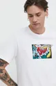 beige Converse t-shirt in cotone Uomo