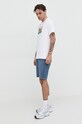 Bavlněné tričko Converse 10025978.A02 béžová SS24