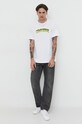 Converse tricou din bumbac 10025971.A02 bej SS24