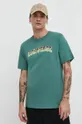 zielony Converse t-shirt bawełniany Męski