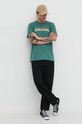 Хлопковая футболка Converse 10025971.A03 зелёный SS24