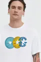 бежевый Хлопковая футболка Converse Мужской