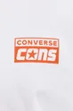 Bombažna majica z dolgimi rokavi Converse Moški