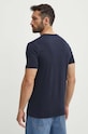 Bavlnené tričko Tommy Hilfiger UM0UM03196 tmavomodrá SS24