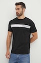 Tommy Hilfiger t-shirt bawełniany UM0UM03196 czarny SS24