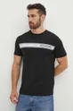 Bombažna kratka majica Tommy Hilfiger črna