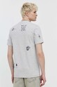 Îmbrăcăminte Desigual tricou din bumbac JAVIER 24SMTK43 gri
