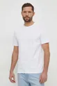 λευκό Βαμβακερό μπλουζάκι Desigual