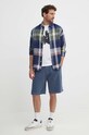 Sisley t-shirt bawełniany 3I1XS103A beżowy SS24