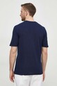 Odzież Sisley t-shirt bawełniany 3L5YS103G granatowy