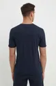 Sisley t-shirt in cotone blu navy