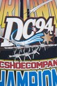 DC t-shirt bawełniany The Champs ADYZT05343 czarny