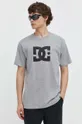 Bombažna kratka majica DC Star siva