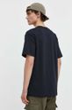 Odzież DC t-shirt bawełniany ADYZT05376 granatowy