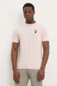 różowy Karl Lagerfeld t-shirt