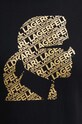 Pamučna majica Karl Lagerfeld 542224.755082 crna