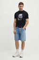 Karl Lagerfeld t-shirt bawełniany 542224.755082 czarny SS24