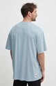 Odzież Karl Lagerfeld t-shirt bawełniany Dour Darcel X Karl 542270.755098 niebieski