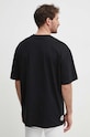 Odzież Karl Lagerfeld t-shirt bawełniany Dour Darcel X Karl 542270.755098 czarny