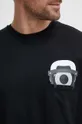 Bombažna kratka majica Karl Lagerfeld Dour Darcel X Karl Moški