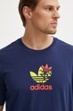 Памучна тениска adidas Originals Supply Short Sleeve Tee тъмносин IS0233