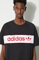 adidas Originals t-shirt bawełniany IS1404 czarny