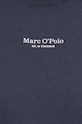 Marc O'Polo tricou din bumbac bleumarin 421201251034