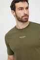 Ρούχα Βαμβακερό μπλουζάκι Marc O'Polo 421201251034 πράσινο