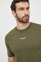 Odzież Marc O'Polo t-shirt bawełniany 421201251034 zielony