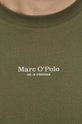 зелёный Хлопковая футболка Marc O'Polo