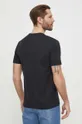Βαμβακερό μπλουζάκι Marc O'Polo μαύρο