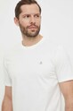Oblačila Bombažna kratka majica Marc O'Polo 421201251054 bela