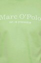 Βαμβακερό μπλουζάκι Marc O'Polo πράσινο 423201251052