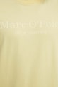 Βαμβακερό μπλουζάκι Marc O'Polo 423201251052 κίτρινο