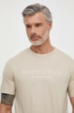 Marc O'Polo t-shirt bawełniany beżowy