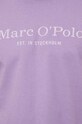Βαμβακερό μπλουζάκι Marc O'Polo μωβ 423201251052