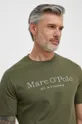 Marc O'Polo t-shirt bawełniany zielony