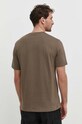 Odzież Marc O'Polo t-shirt bawełniany 423201251052 brązowy