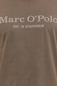 Marc O'Polo t-shirt bawełniany 423201251052 brązowy