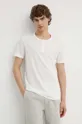 biela Bavlnené tričko Marc O'Polo Pánsky