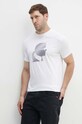 Karl Lagerfeld t-shirt bawełniany biały 542224.755052