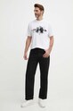 Karl Lagerfeld pamut póló 542224.755148 fehér SS24