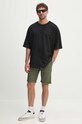 Alpha Industries t-shirt bawełniany Essentials RL 146504 czarny AW24