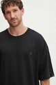 Alpha Industries t-shirt bawełniany Essentials RL czarny 146504