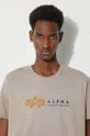 Alpha Industries tricou din bumbac Label De bărbați
