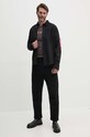 Bavlnené tričko Alpha Industries Label 118502 hnedá AW24